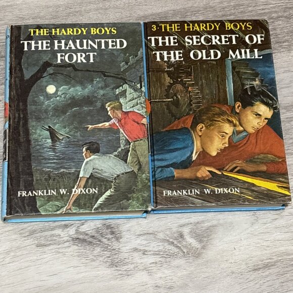 Hardy Boys Book Lot of 6 Vintage 60s 70s Hardcover Mysteries Franklin Dixon - Picture 8 of 8
